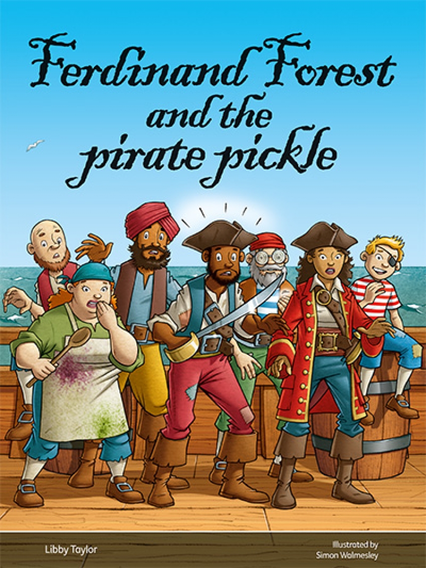 Ferdinand Forest and the pirate pickle ebook - whiteboard resource