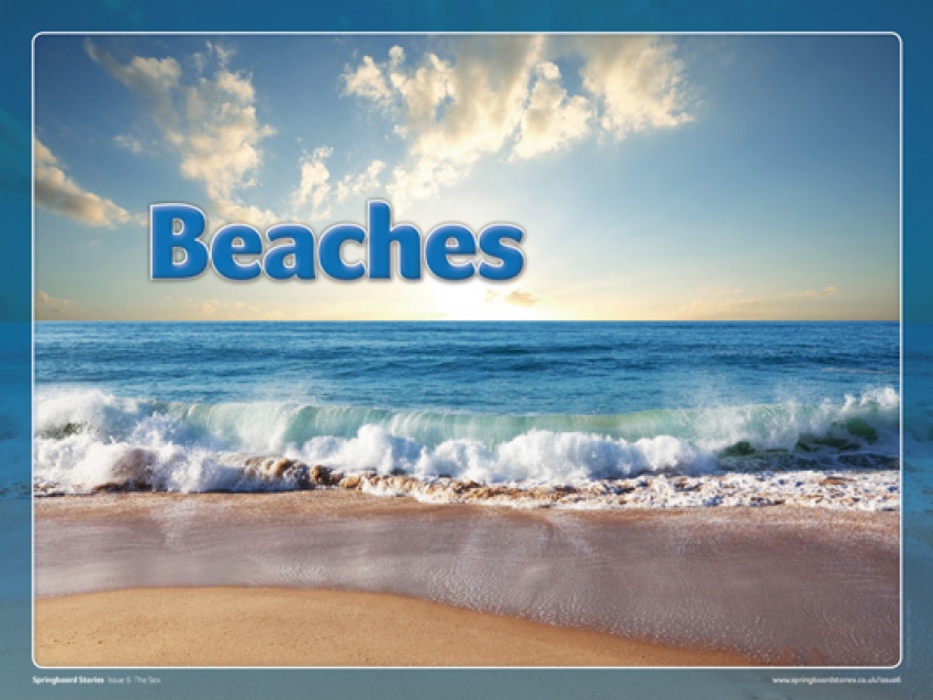 Beach image slideshow