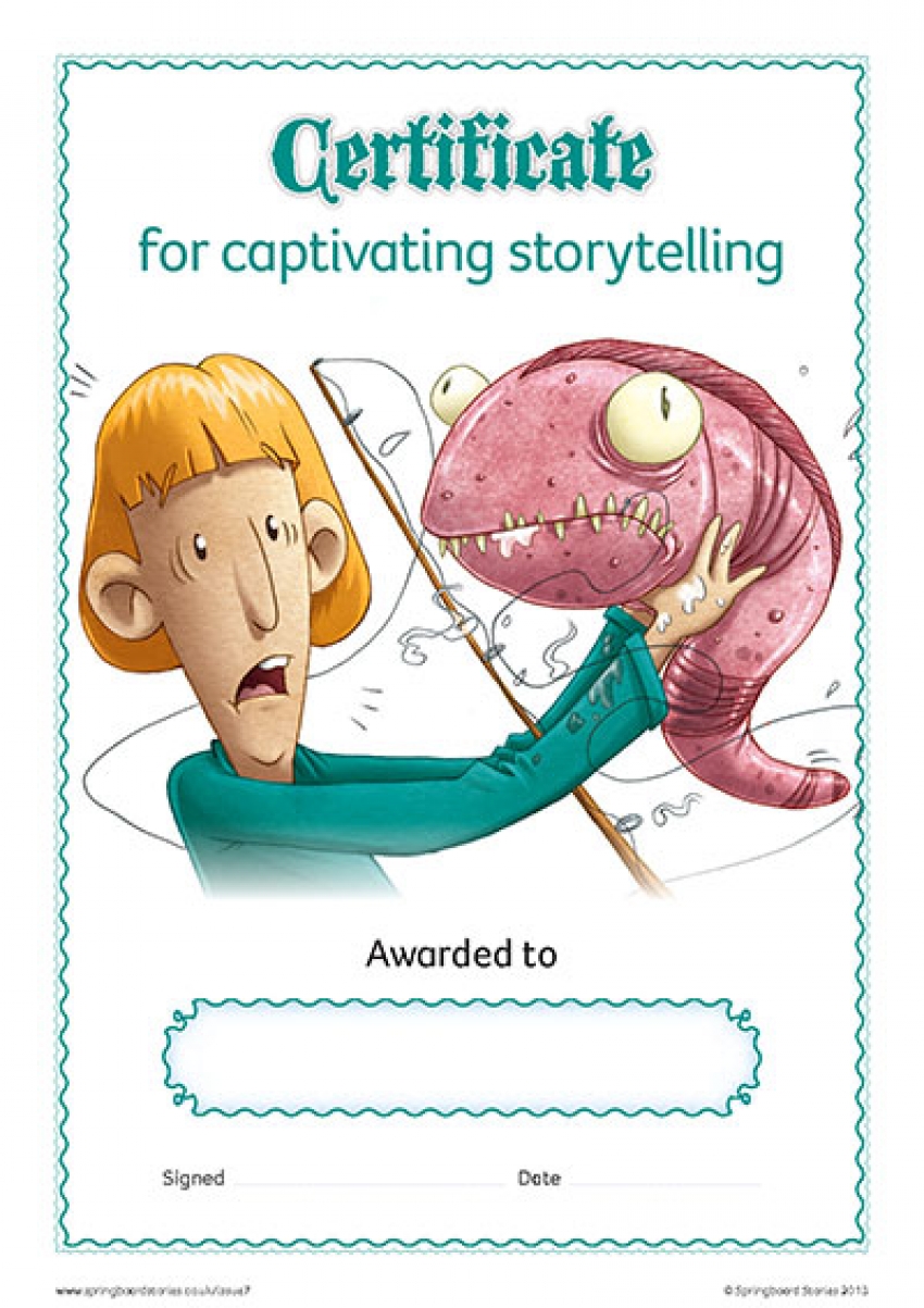 Myths storytelling certificate – KS2