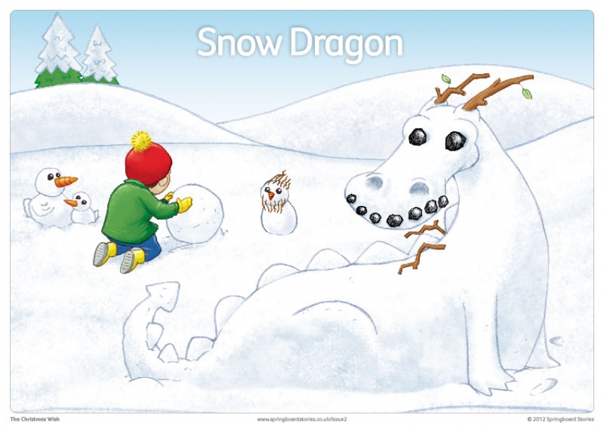 The Christmas Wish prompt cards &ndash; keywords primary resource