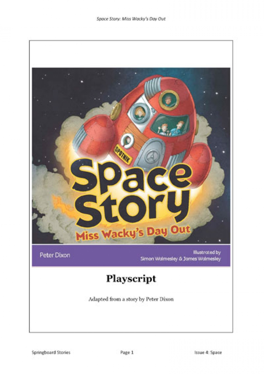 Space Story playscript