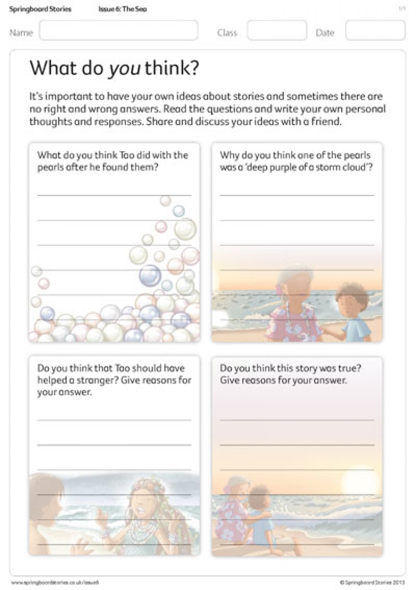 Springboard Stories - What do YOU think?