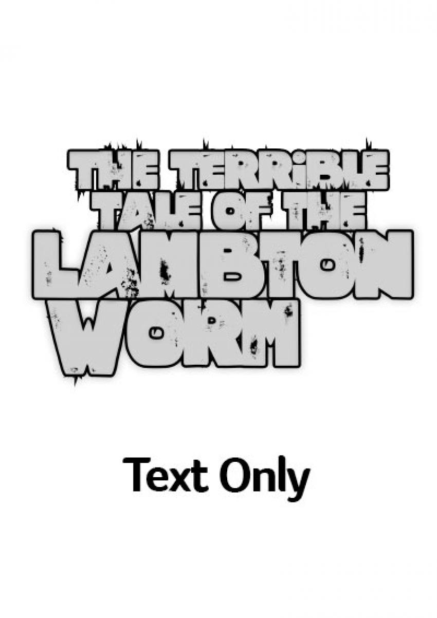 Lambton Worm text-only version