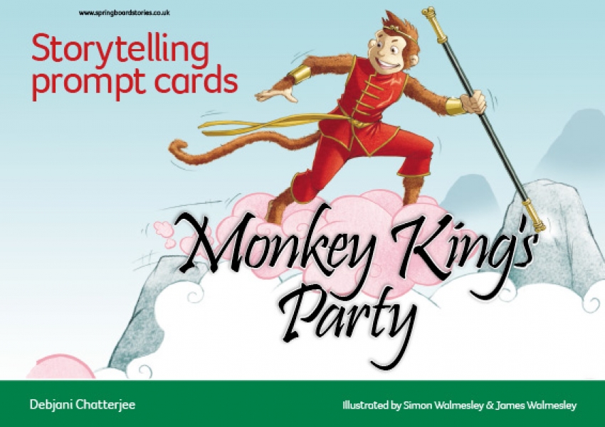 Monkey King's Party storytelling prompt cards