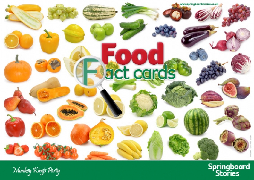 Food fact cards